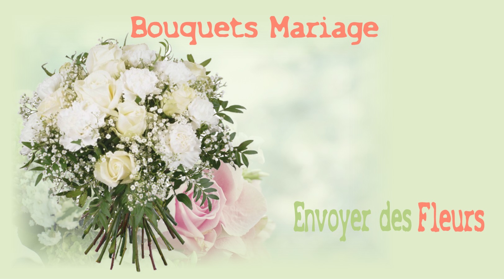Bouquet de mariage à faire livrer à La Bazouge-du-Désert